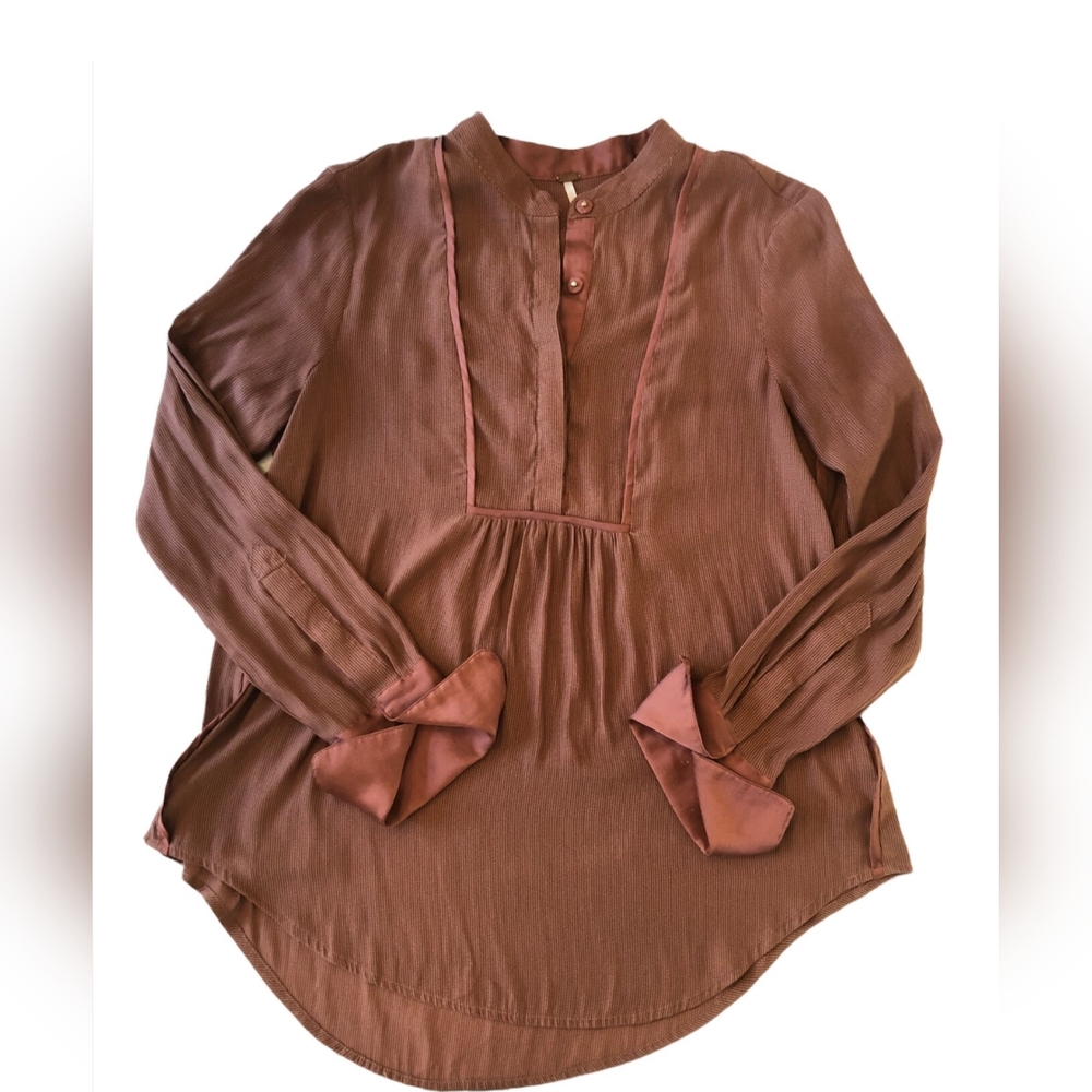 EUC🔹️Free People Peasant Blouse/Tunic Top Large